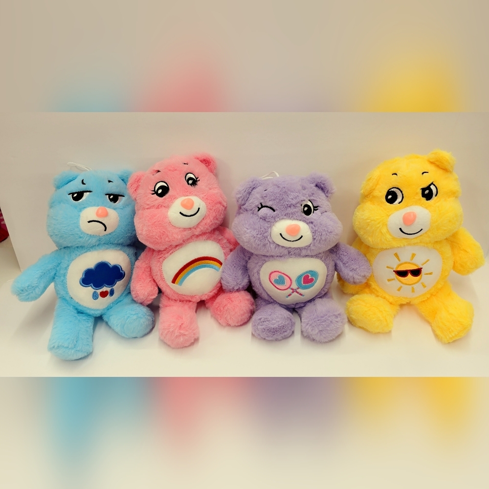 4-Care Bear Plush Toys Set
